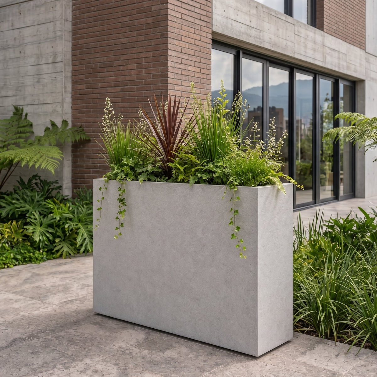 Jardinera en Concreto 100x30x100 cm — foto 4 de 5