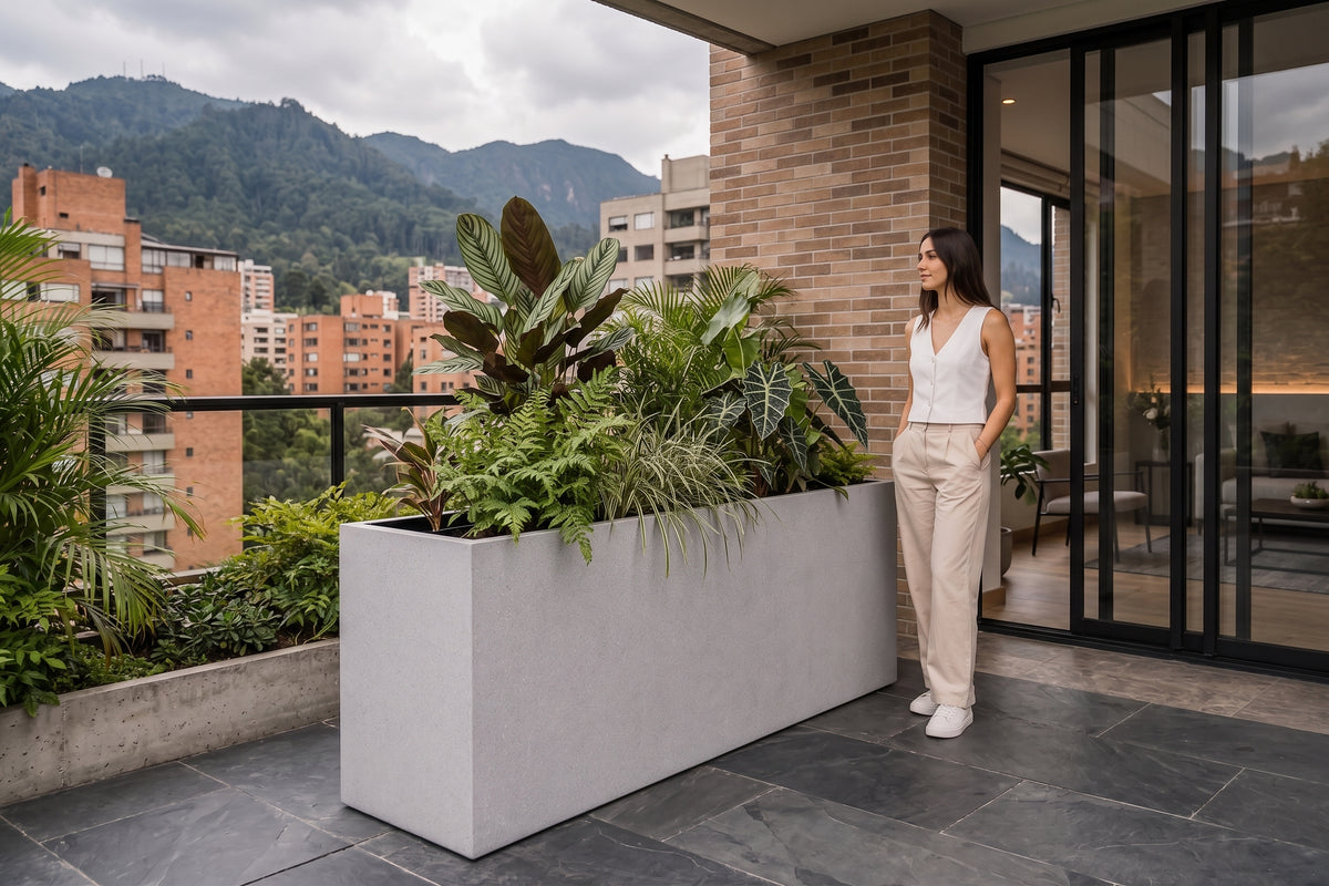 Jardinera en Concreto 100x30x70 cm — foto 3 de 5