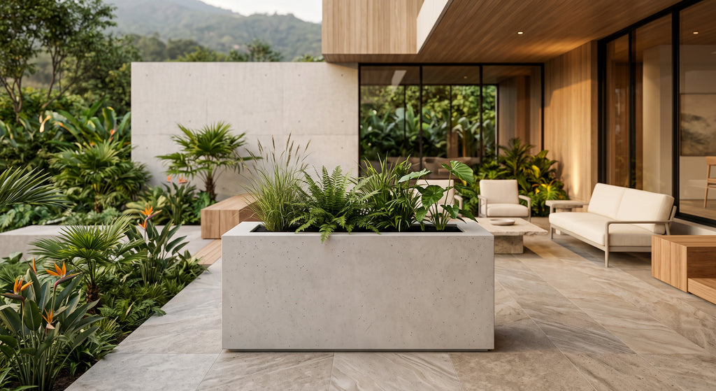 Jardinera en Concreto 110x50x50 cm