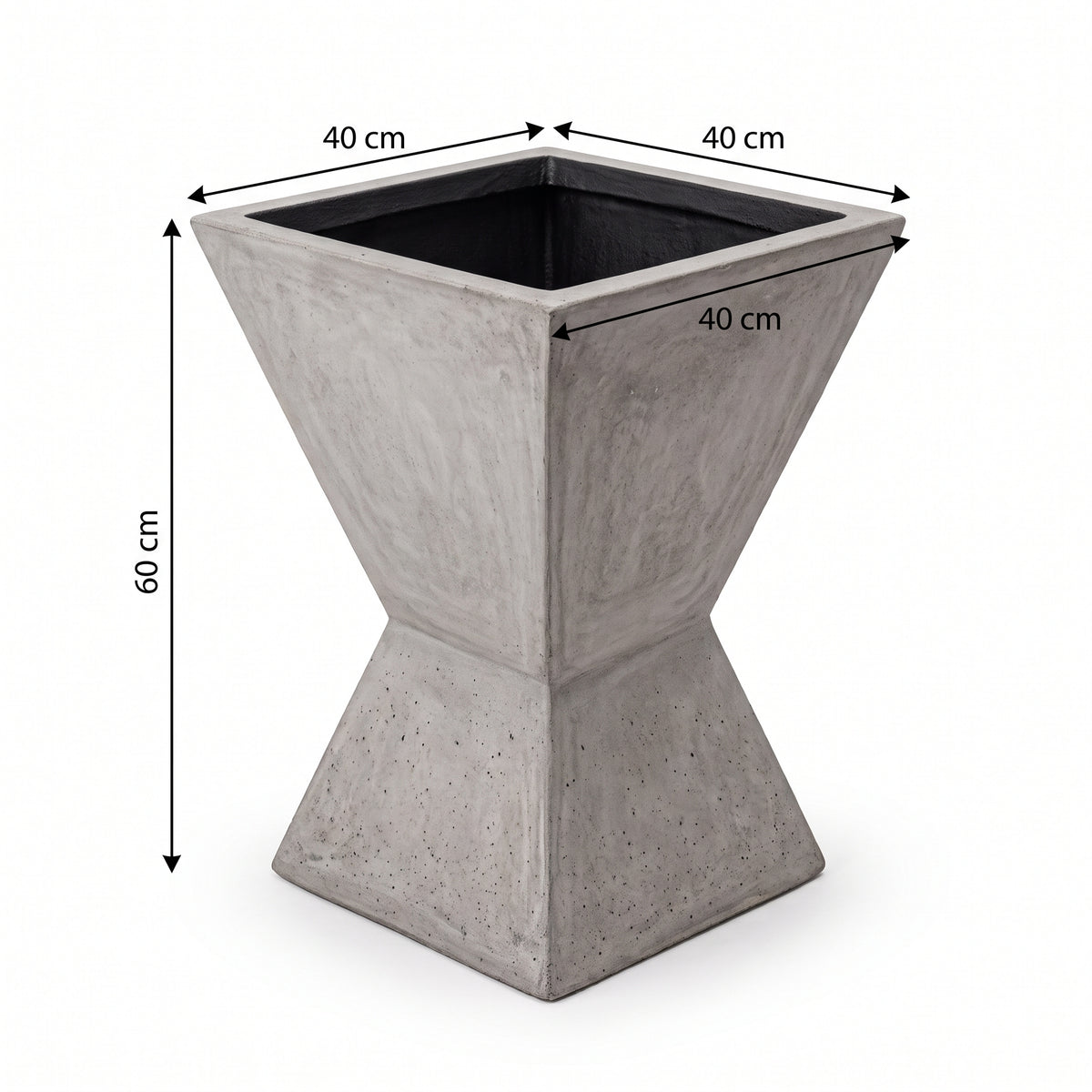 Reloj de arena en Concreto 40x40x60 cm — foto 5 de 5