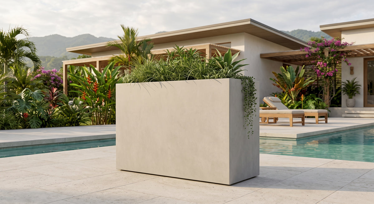 Jardinera en Concreto 110x60x80 cm