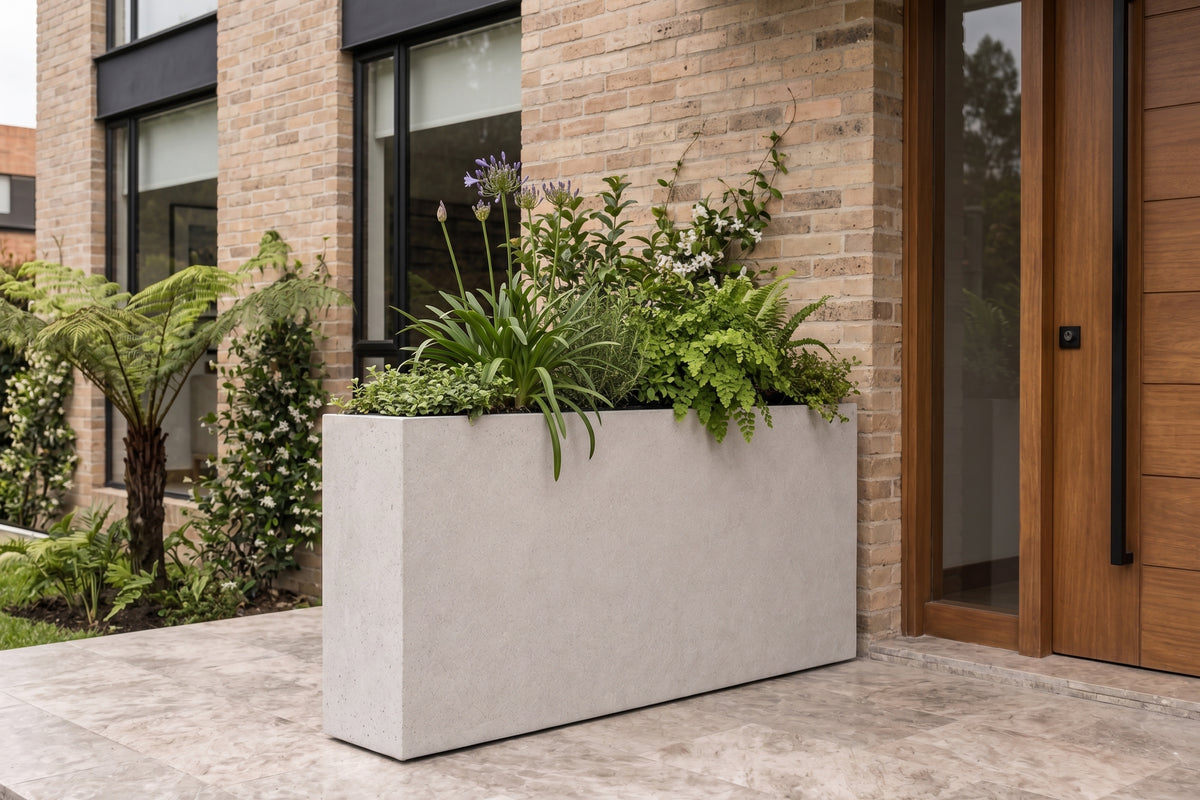 Jardinera en Concreto 100x20x80 cm