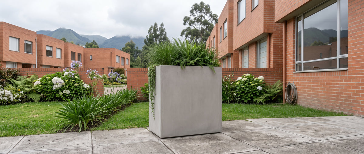 Jardinera en Concreto 110x70x110 cm