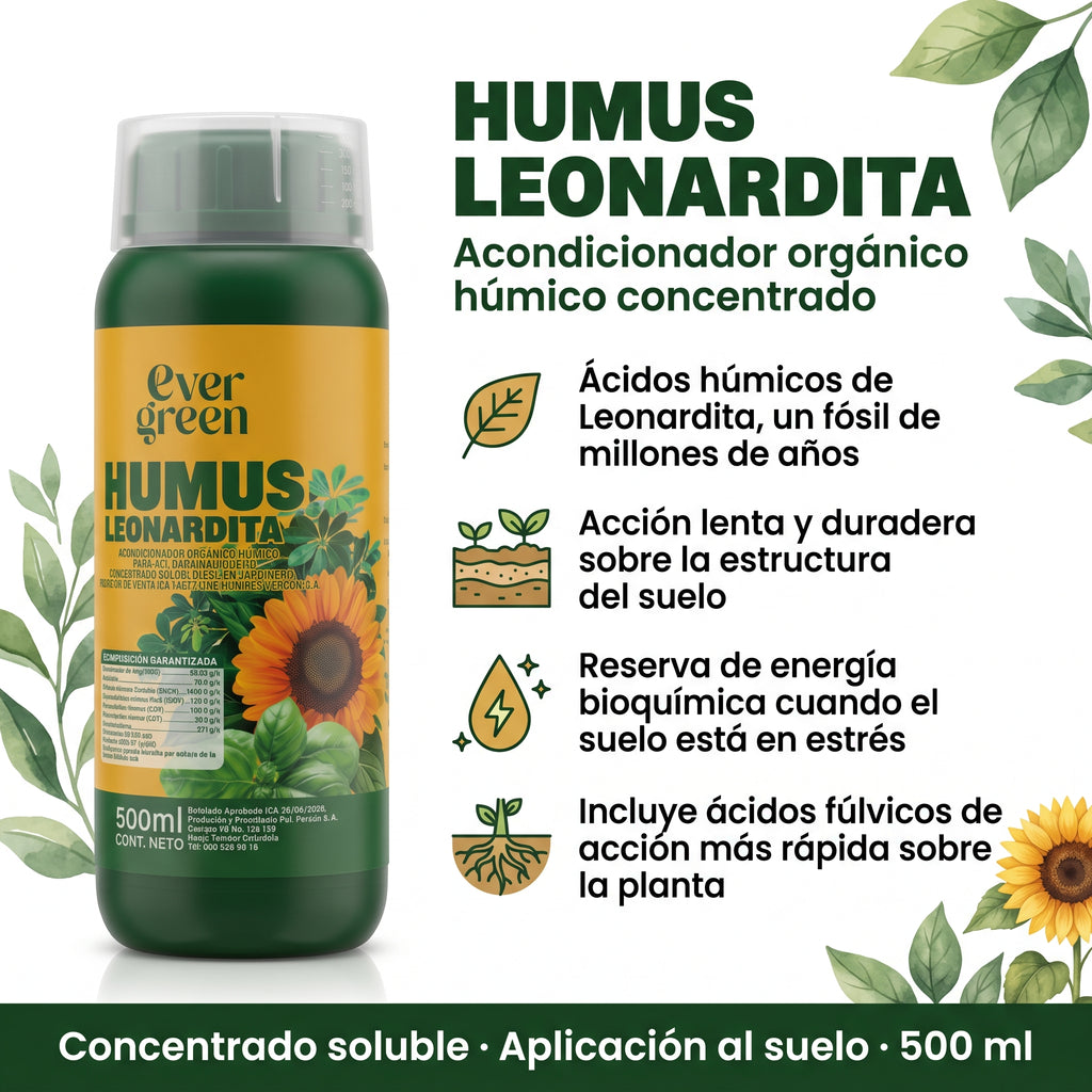 Fertilizante Evergreen Humus Leonardita