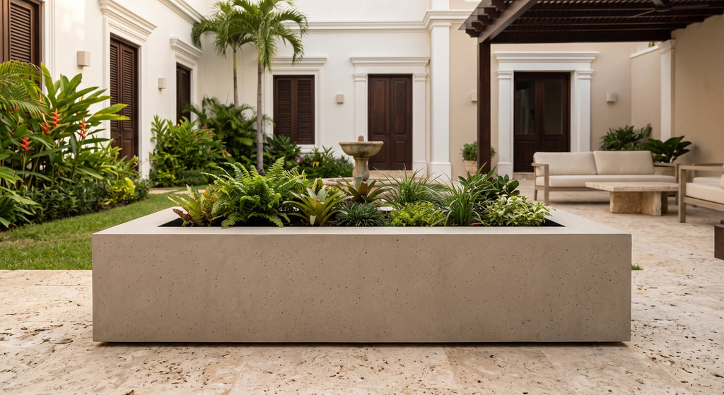 Jardinera en Concreto 110x50x30 cm