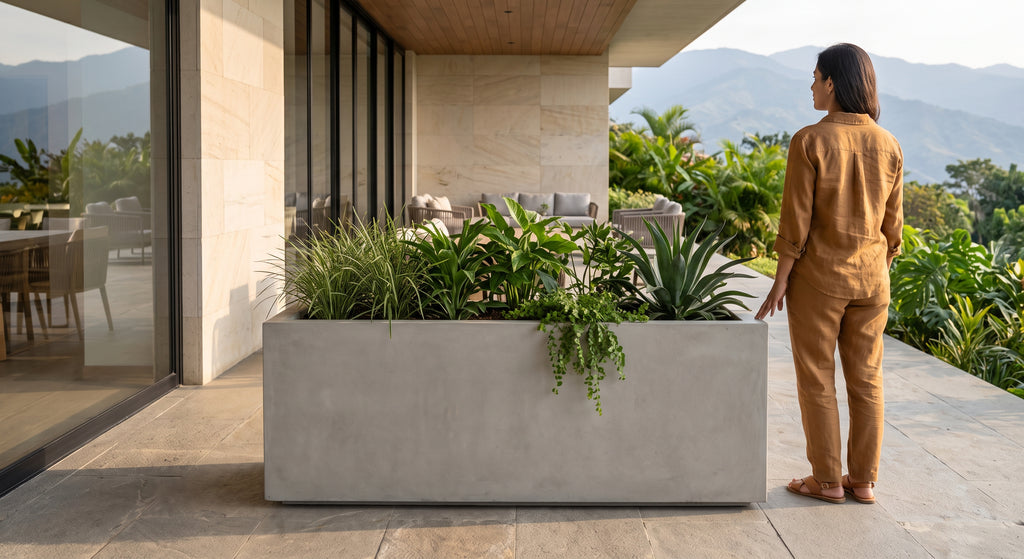 Jardinera en Concreto 110x60x50 cm — foto 3 de 5