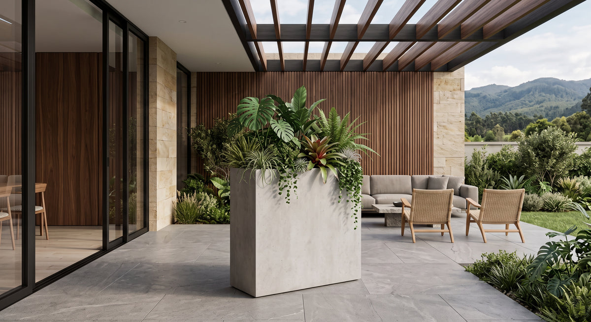 Jardinera en Concreto 110x60x110 cm
