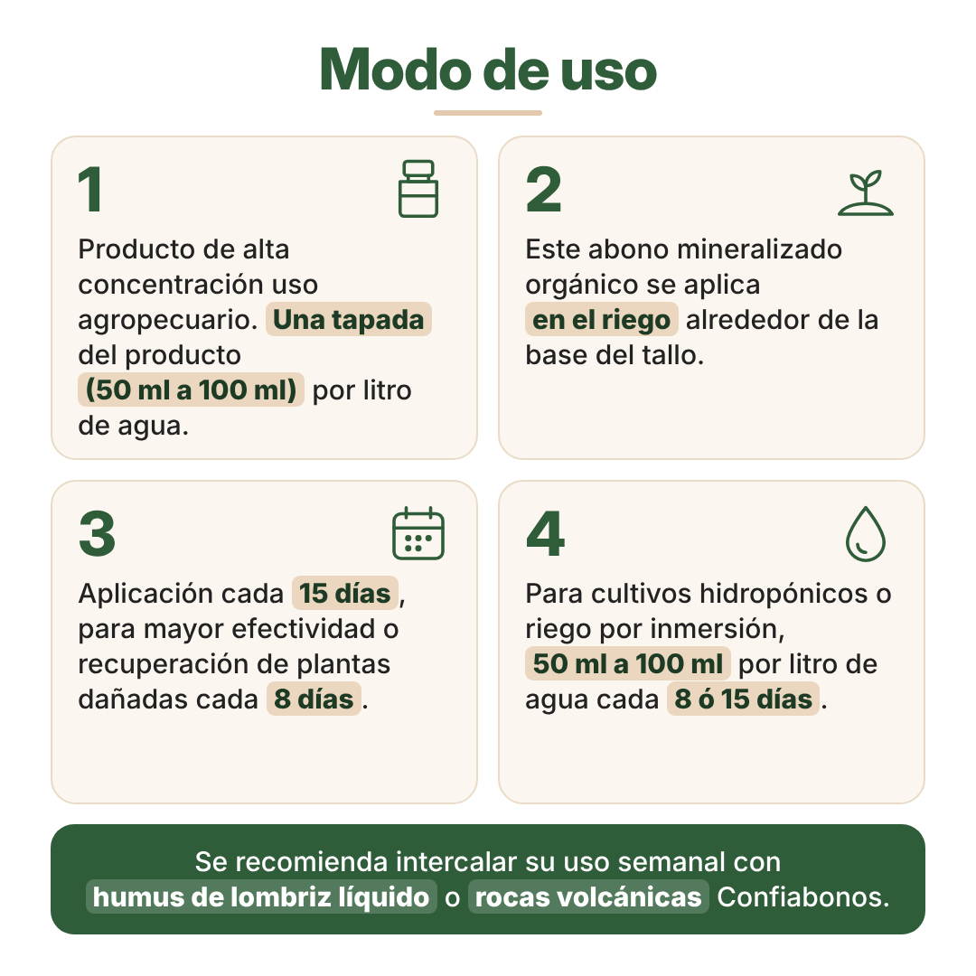 Fertilizante mineralizado Confiabonos - imagen 2