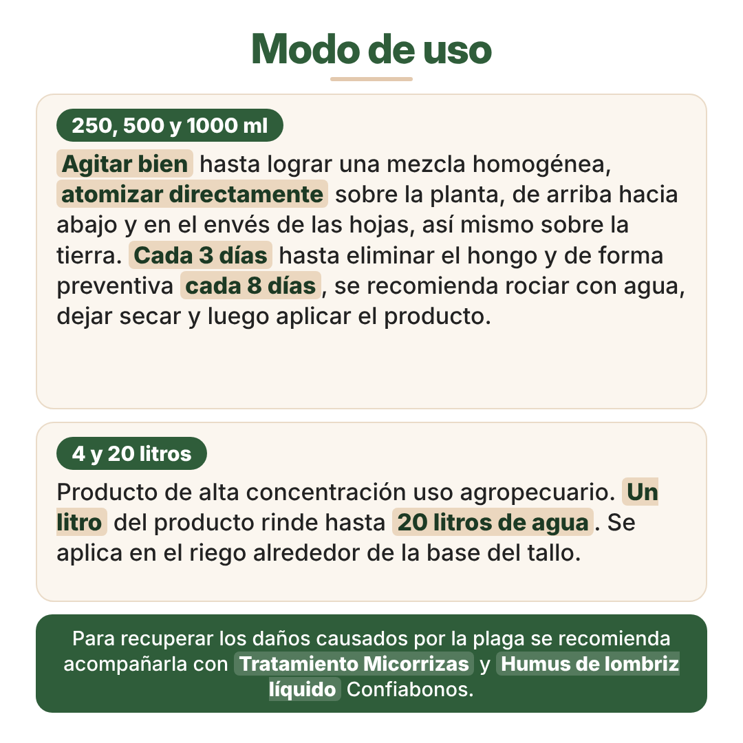 Insecticida Confiabonos - imagen 4
